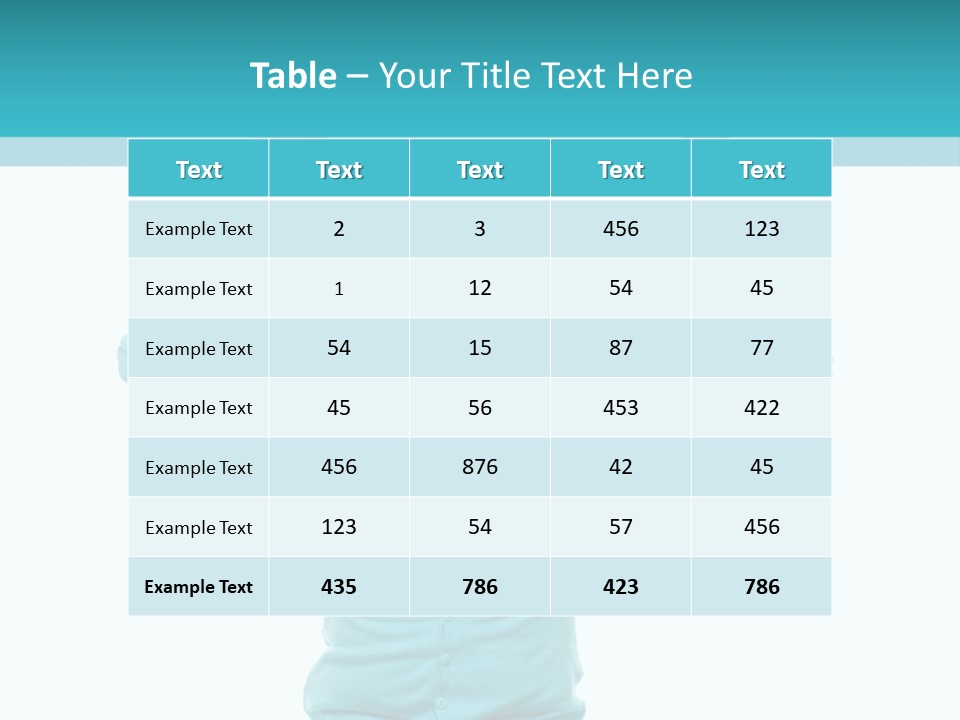 Beautiful Cheerful Card PowerPoint Template