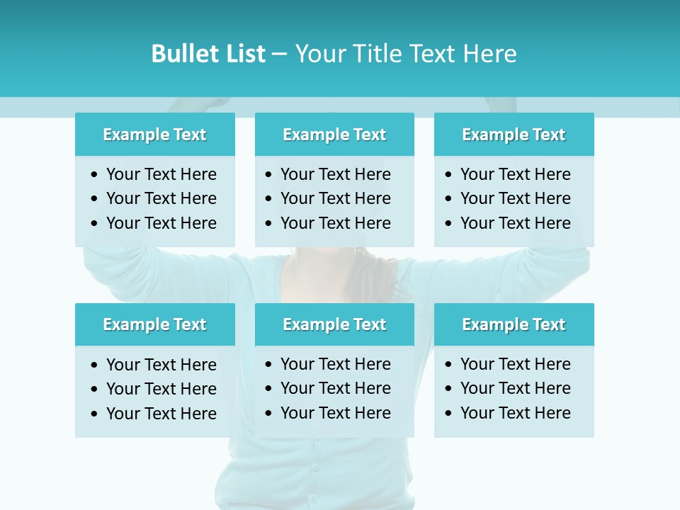 Beautiful Cheerful Card PowerPoint Template