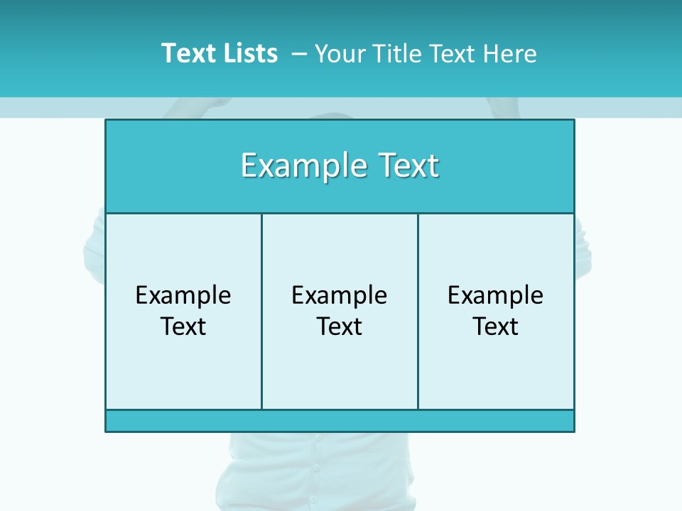 Beautiful Cheerful Card PowerPoint Template