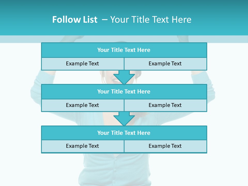 Beautiful Cheerful Card PowerPoint Template