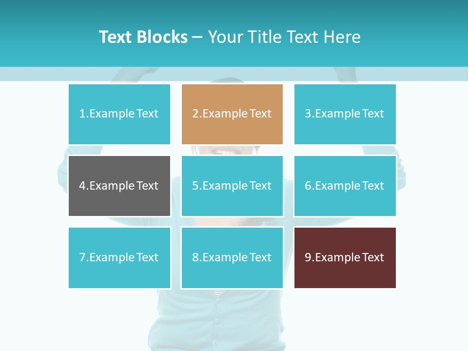 Beautiful Cheerful Card PowerPoint Template