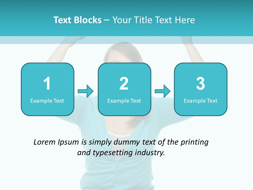 Beautiful Cheerful Card PowerPoint Template