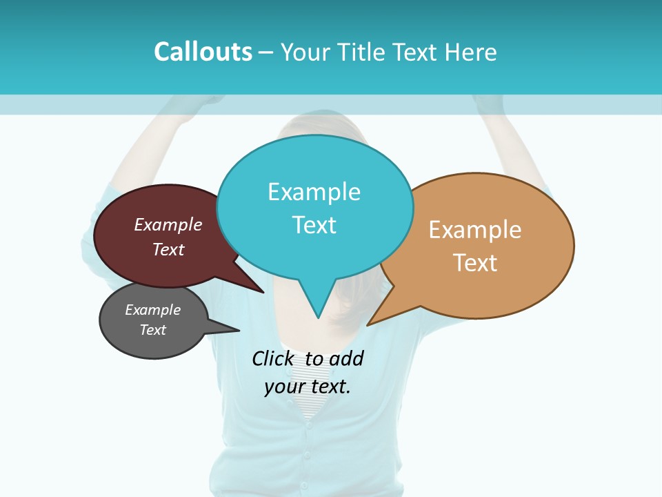 Beautiful Cheerful Card PowerPoint Template