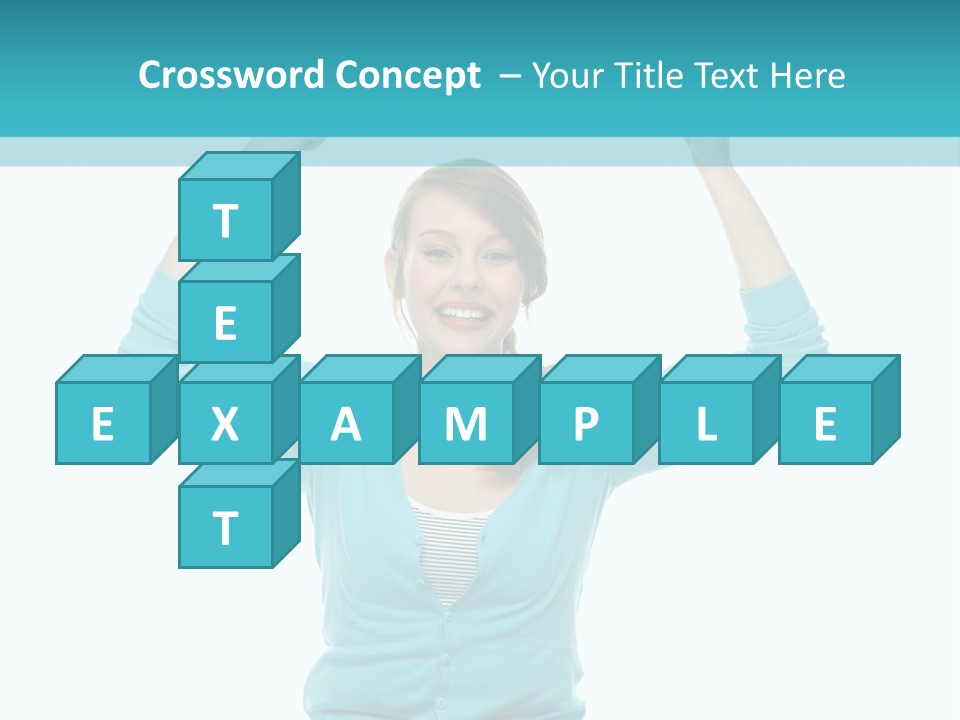 Beautiful Cheerful Card PowerPoint Template