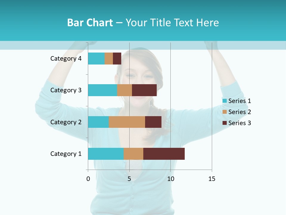 Beautiful Cheerful Card PowerPoint Template