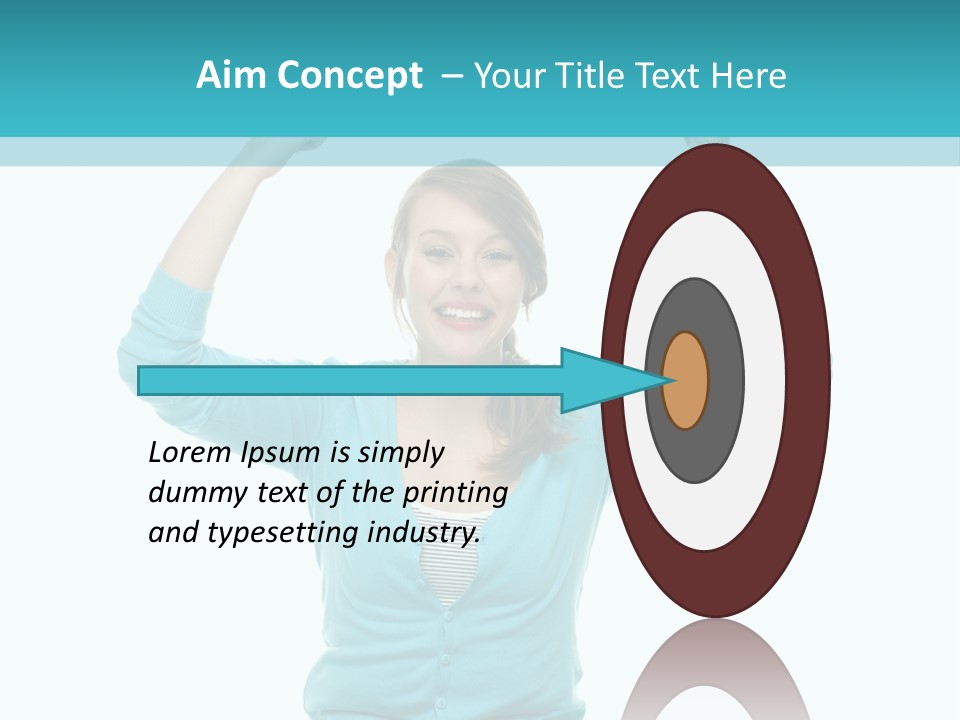 Beautiful Cheerful Card PowerPoint Template