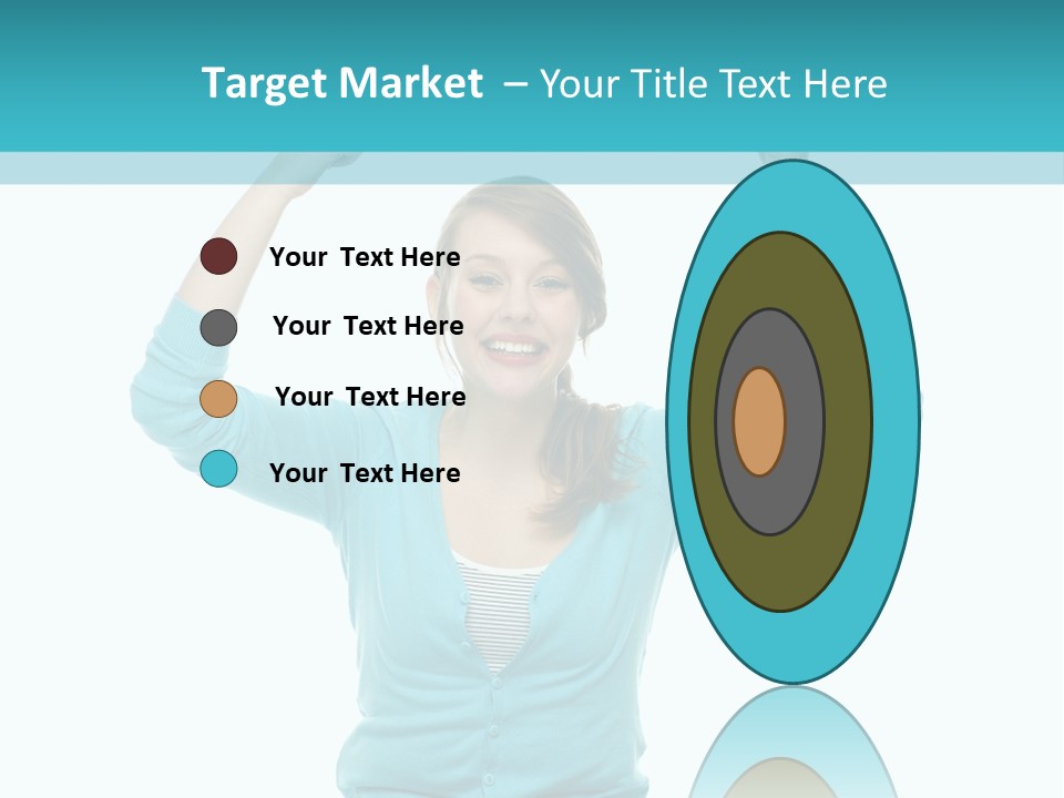 Beautiful Cheerful Card PowerPoint Template