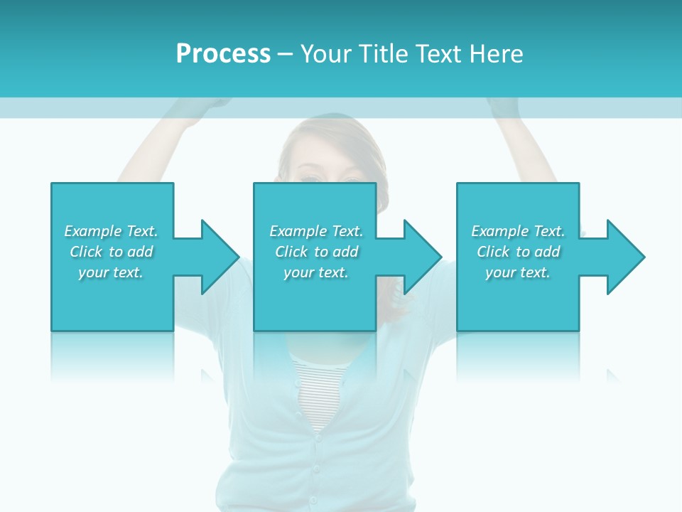 Beautiful Cheerful Card PowerPoint Template