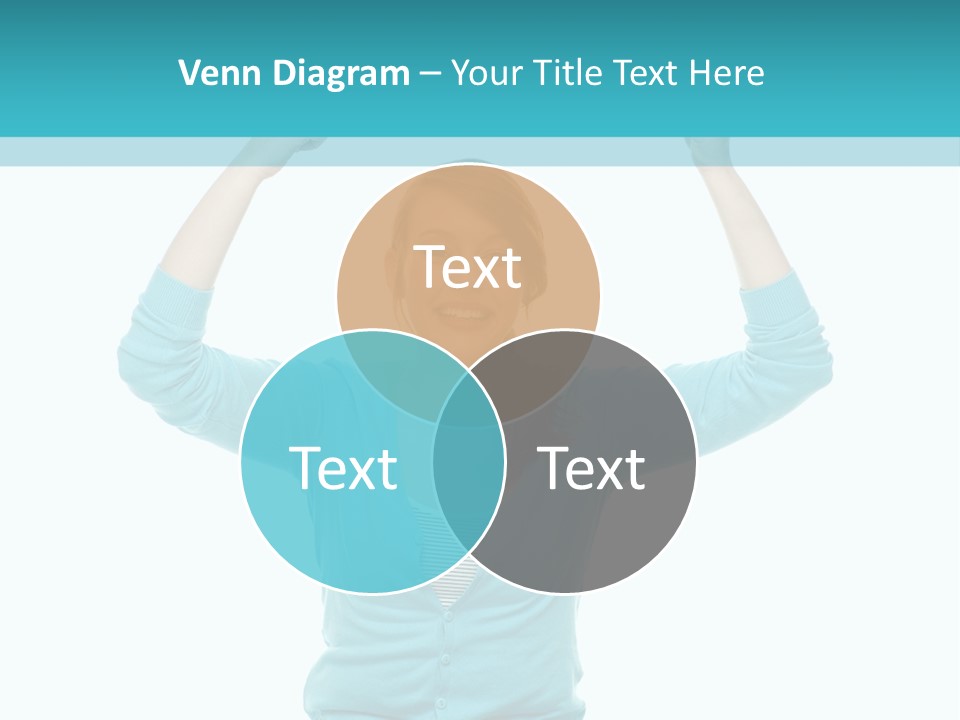 Beautiful Cheerful Card PowerPoint Template