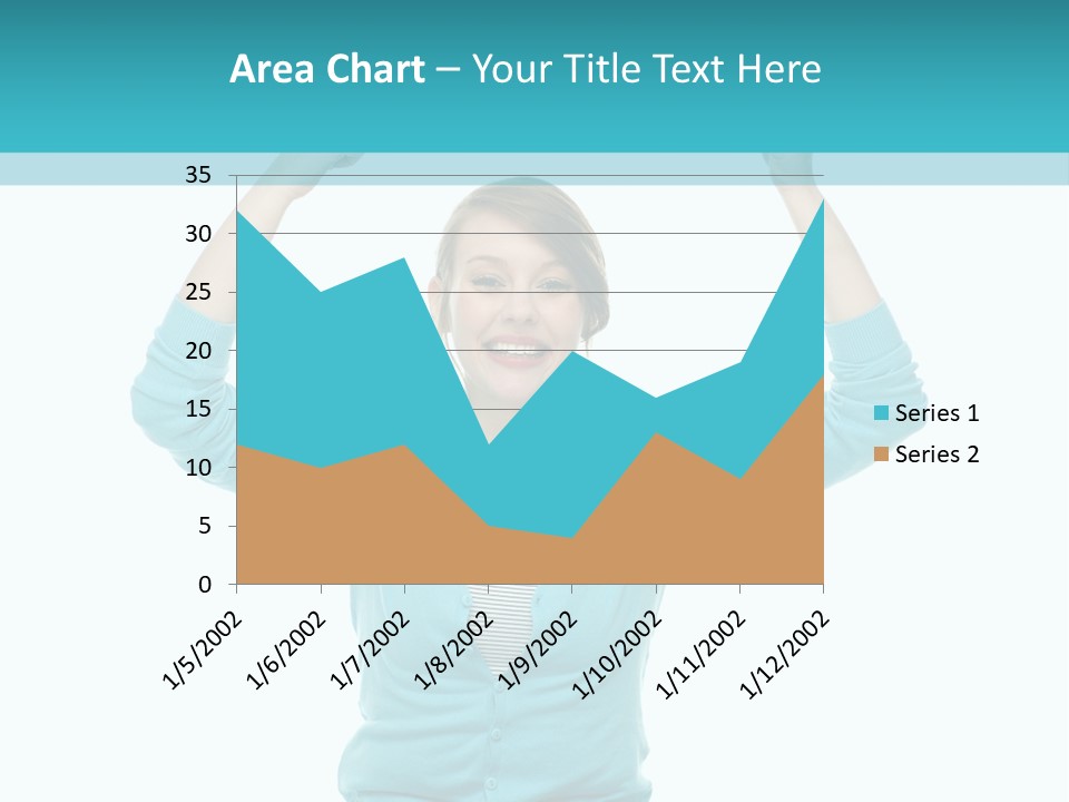 Beautiful Cheerful Card PowerPoint Template