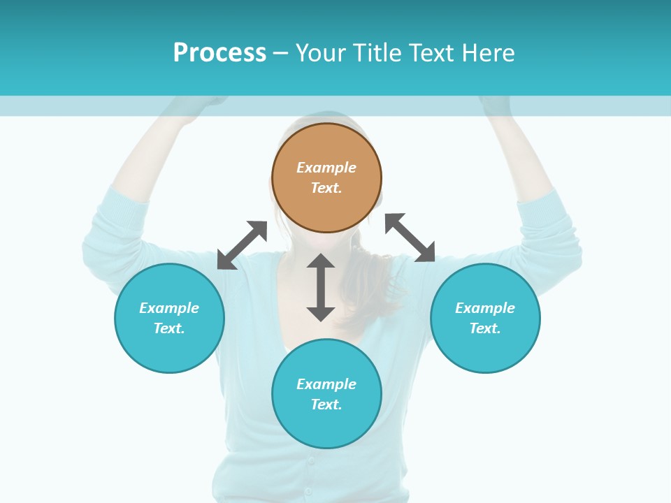 Beautiful Cheerful Card PowerPoint Template