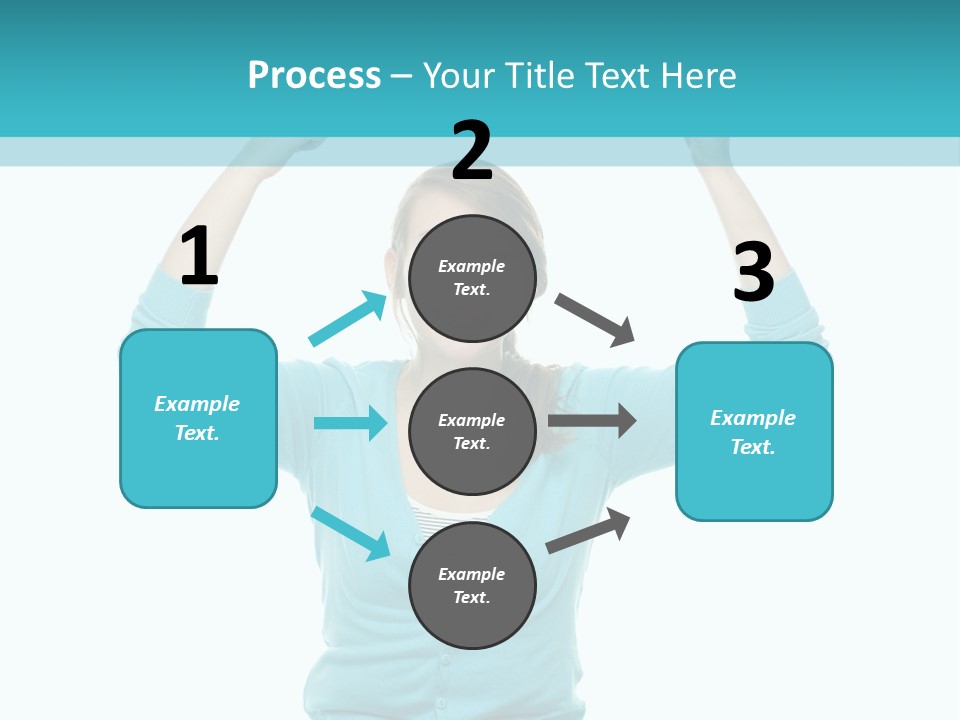 Beautiful Cheerful Card PowerPoint Template