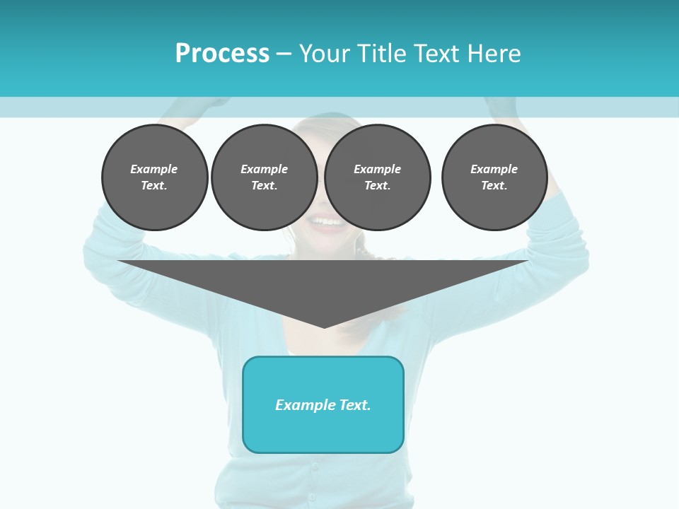 Beautiful Cheerful Card PowerPoint Template