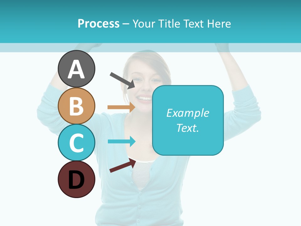Beautiful Cheerful Card PowerPoint Template
