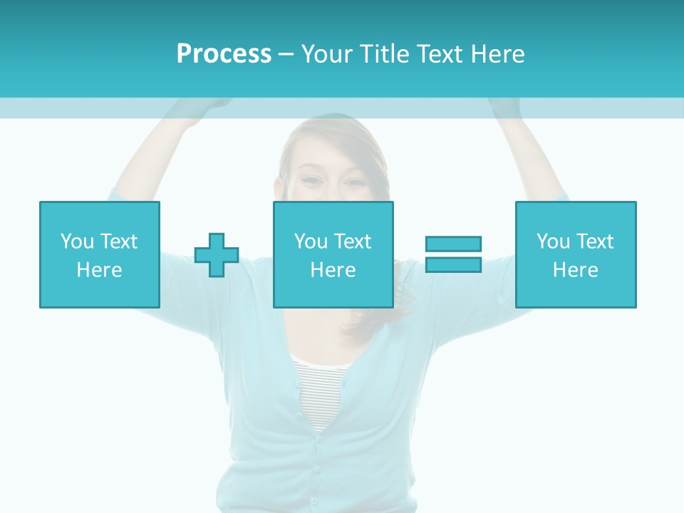 Beautiful Cheerful Card PowerPoint Template