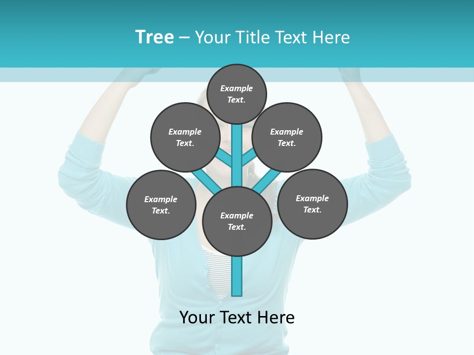 Beautiful Cheerful Card PowerPoint Template