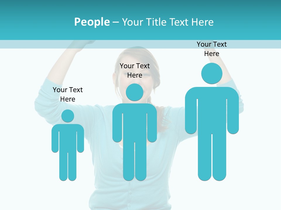 Beautiful Cheerful Card PowerPoint Template