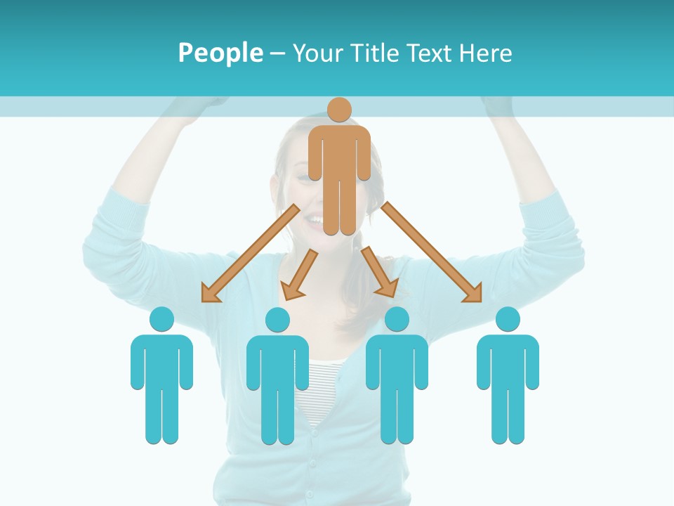 Beautiful Cheerful Card PowerPoint Template