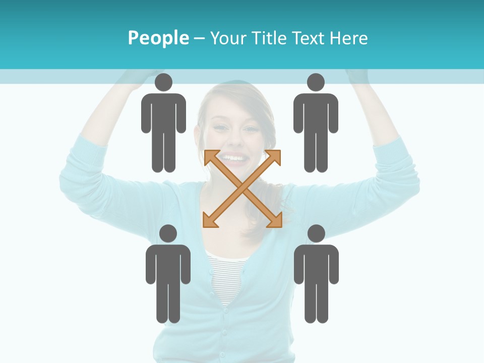 Beautiful Cheerful Card PowerPoint Template