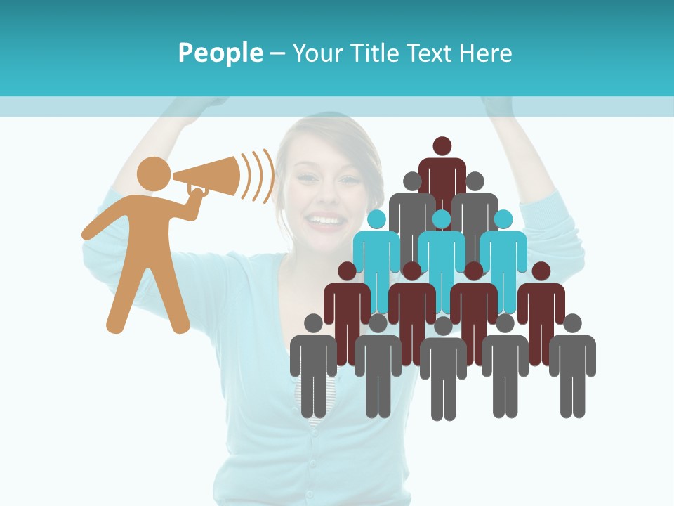 Beautiful Cheerful Card PowerPoint Template