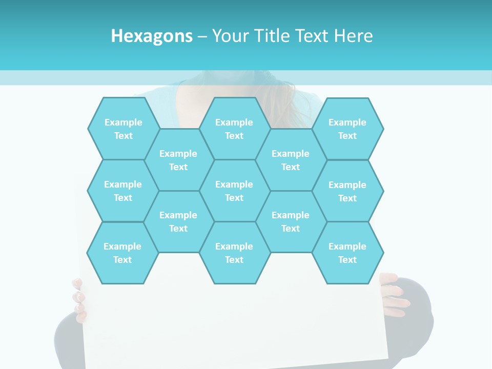 Advertisement Casual Girl PowerPoint Template