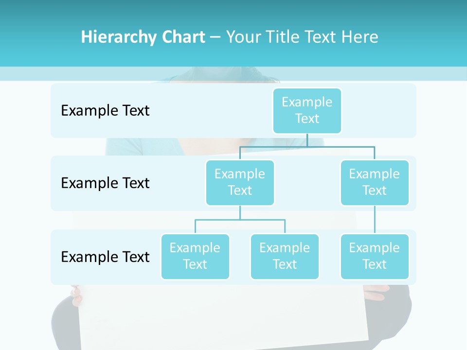 Advertisement Casual Girl PowerPoint Template