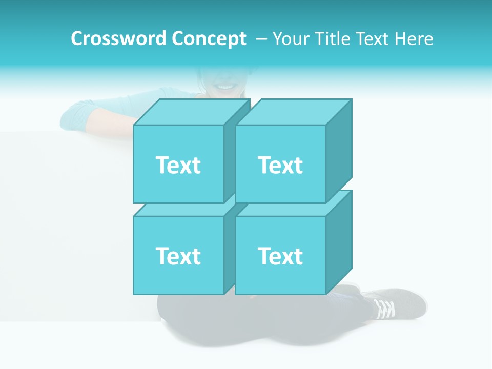 Positive Presenting Billboard PowerPoint Template