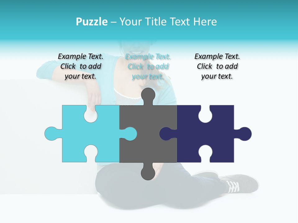 Positive Presenting Billboard PowerPoint Template