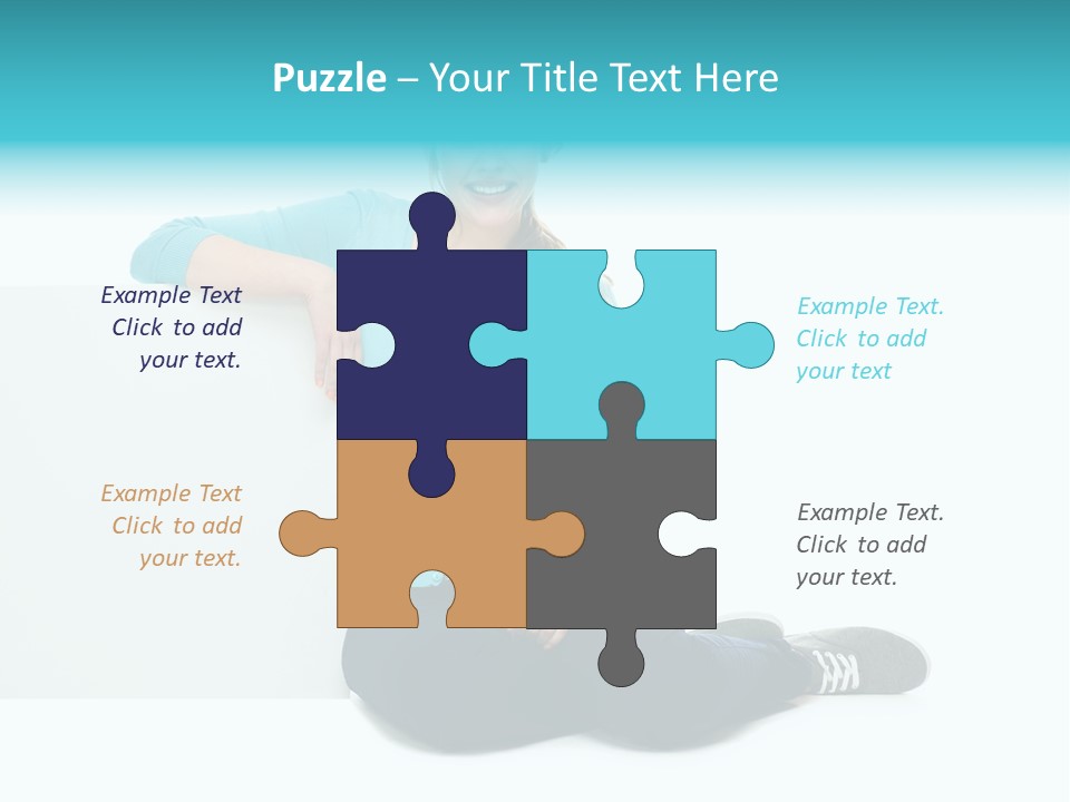 Positive Presenting Billboard PowerPoint Template