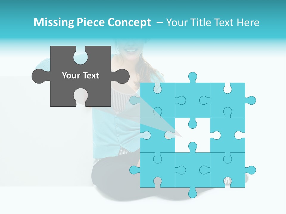 Positive Presenting Billboard PowerPoint Template