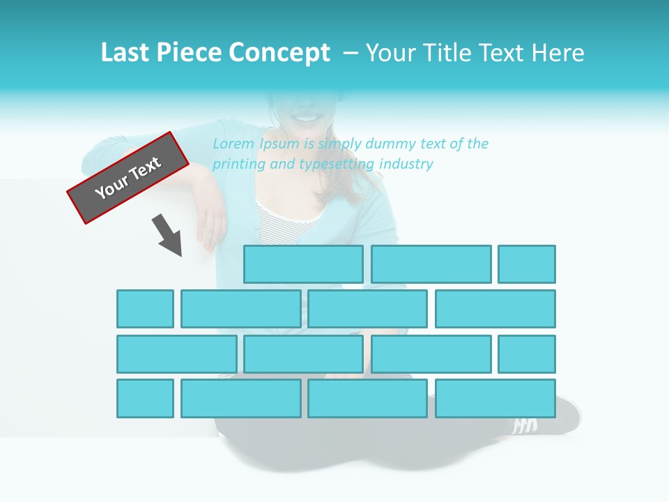 Positive Presenting Billboard PowerPoint Template