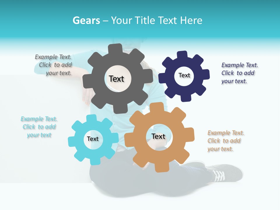 Positive Presenting Billboard PowerPoint Template