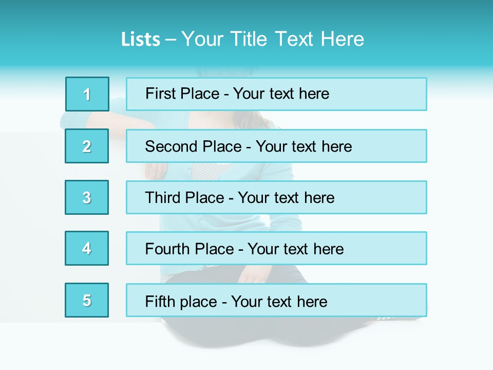 Positive Presenting Billboard PowerPoint Template