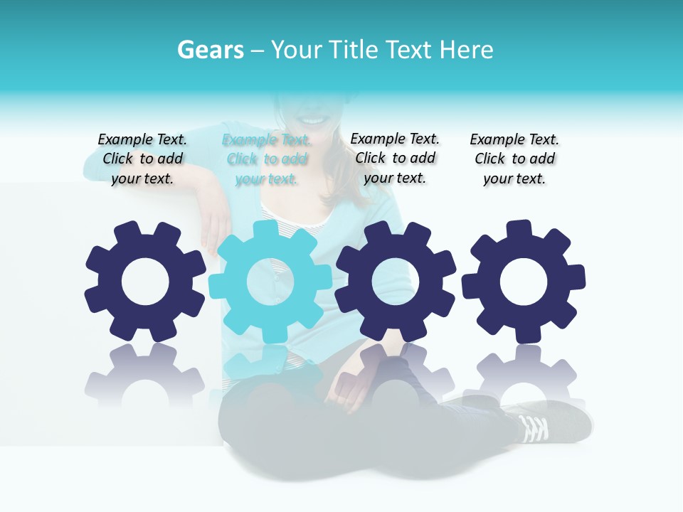 Positive Presenting Billboard PowerPoint Template