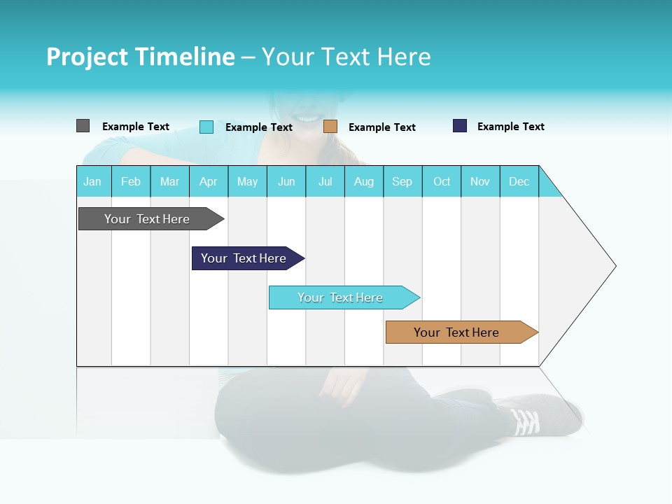 Positive Presenting Billboard PowerPoint Template