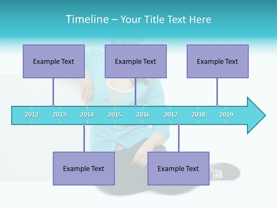 Positive Presenting Billboard PowerPoint Template