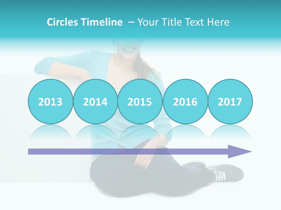 Positive Presenting Billboard PowerPoint Template