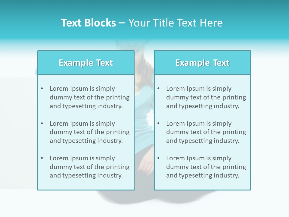 Positive Presenting Billboard PowerPoint Template