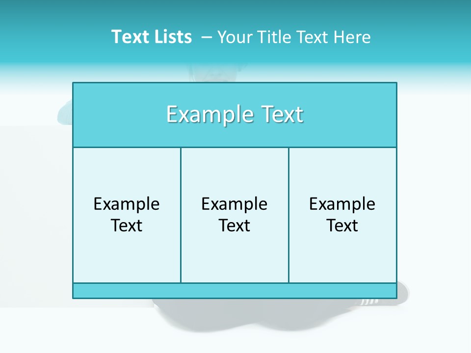 Positive Presenting Billboard PowerPoint Template