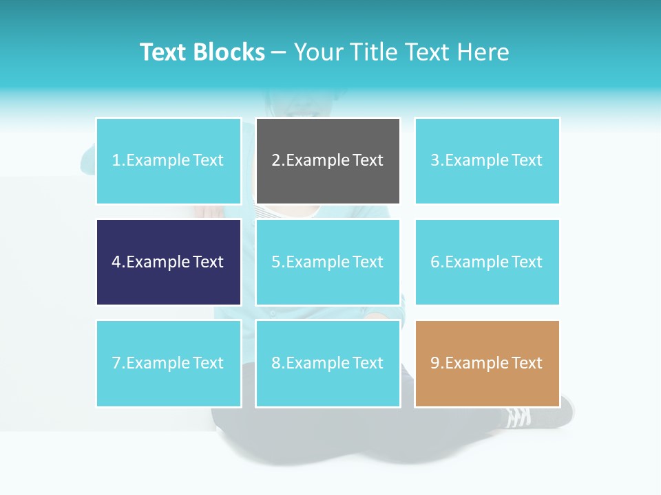 Positive Presenting Billboard PowerPoint Template