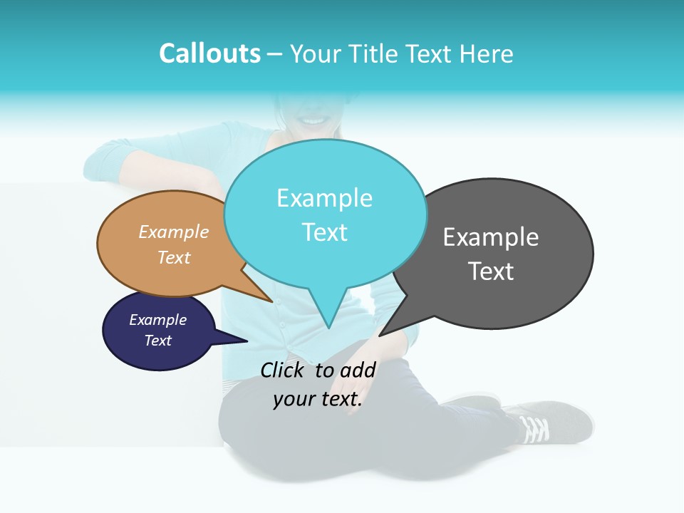 Positive Presenting Billboard PowerPoint Template