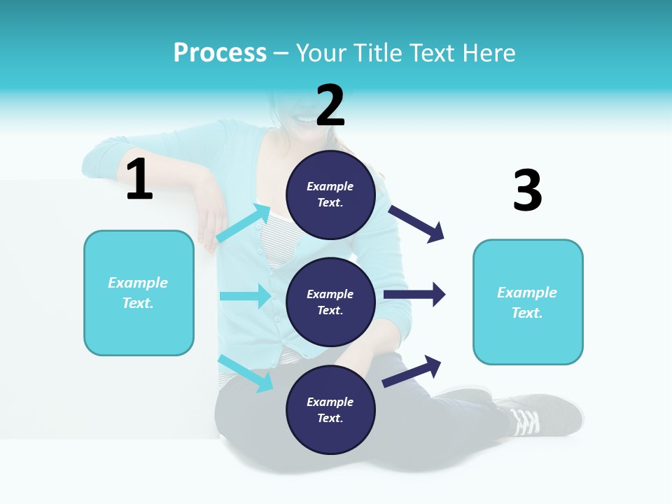 Positive Presenting Billboard PowerPoint Template