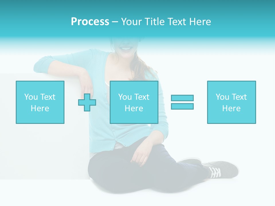 Positive Presenting Billboard PowerPoint Template