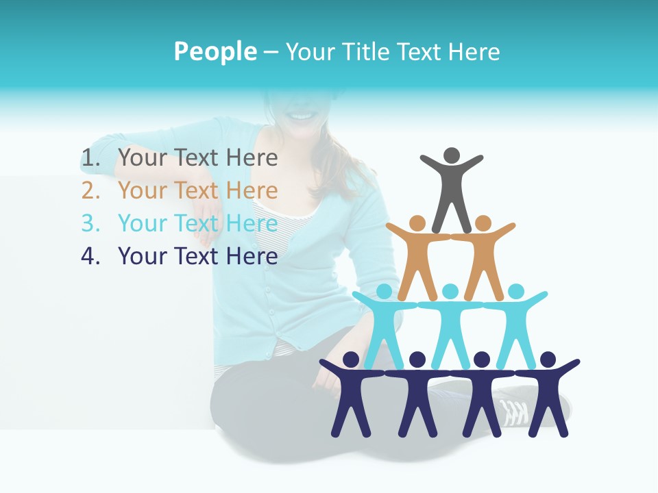 Positive Presenting Billboard PowerPoint Template