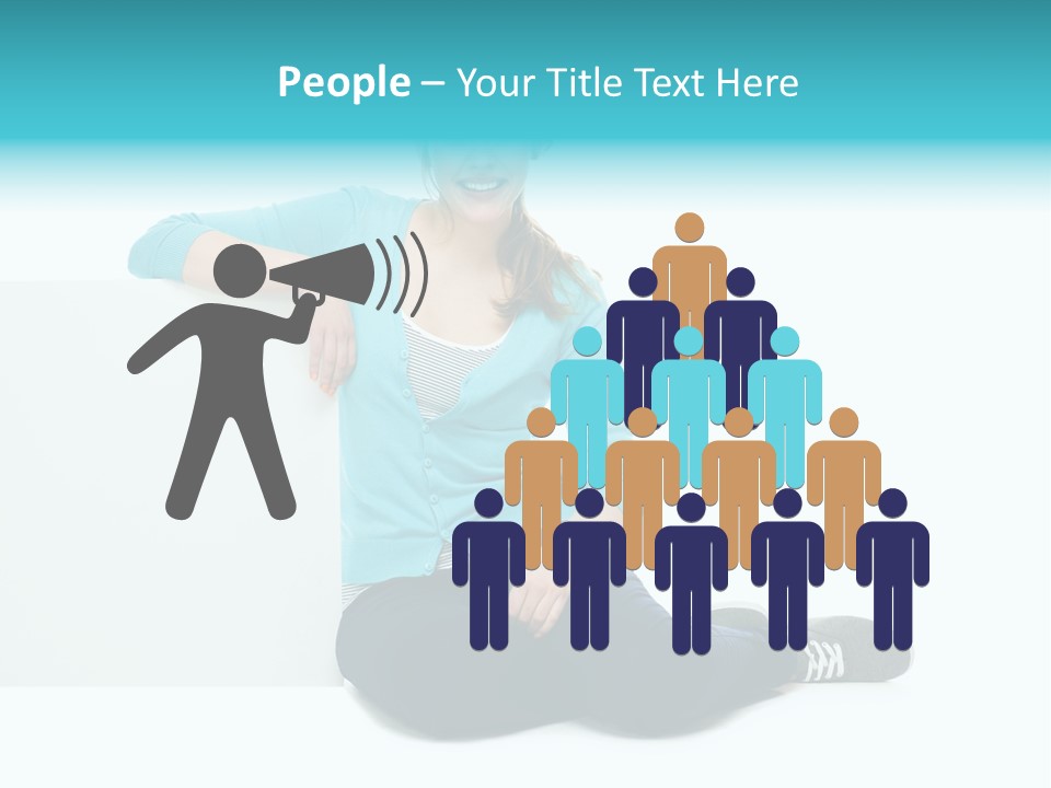 Positive Presenting Billboard PowerPoint Template