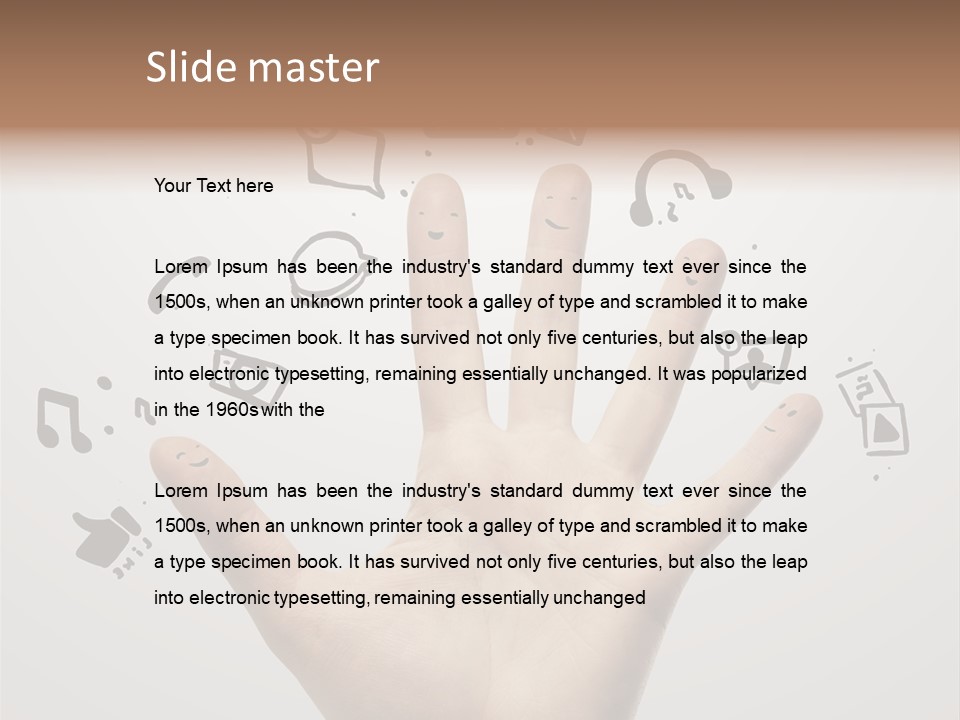 Internet Contact Community PowerPoint Template