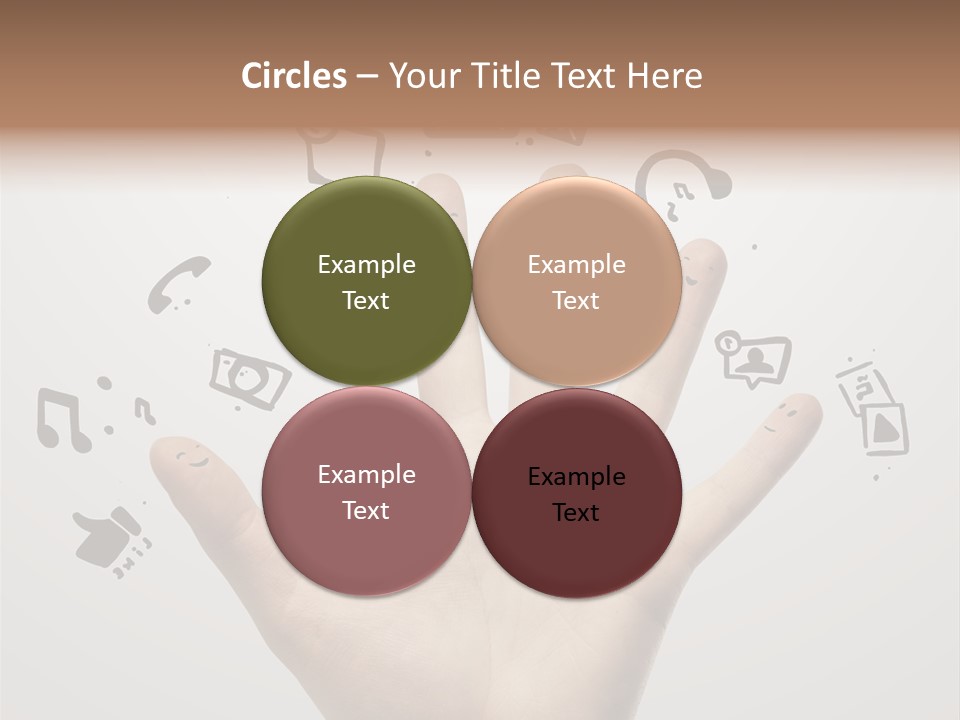 Internet Contact Community PowerPoint Template
