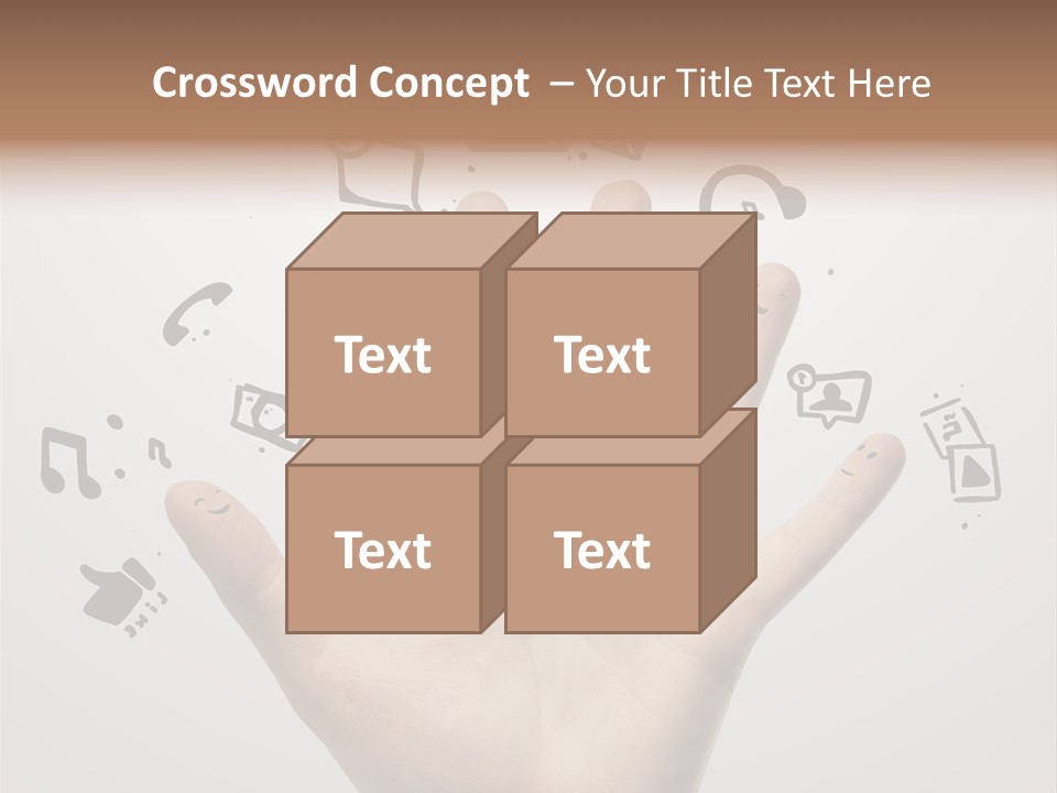 Internet Contact Community PowerPoint Template