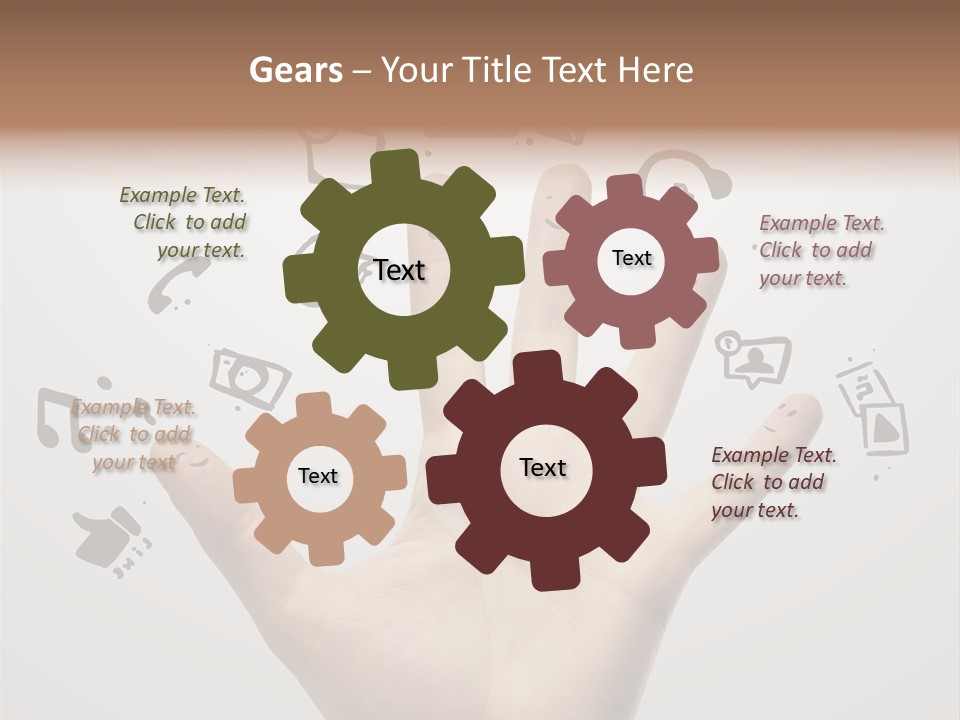 Internet Contact Community PowerPoint Template