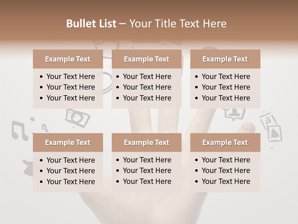 Internet Contact Community PowerPoint Template